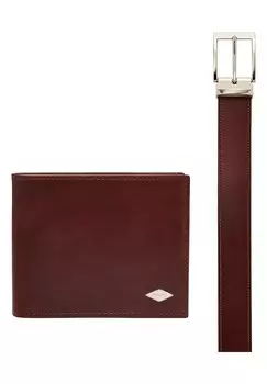 Кошелек SET Fossil, цвет brown