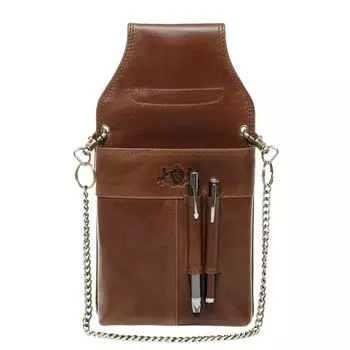 Кошелек SID & VAIN Leder Kellnerholster »LOU«, коричневый
