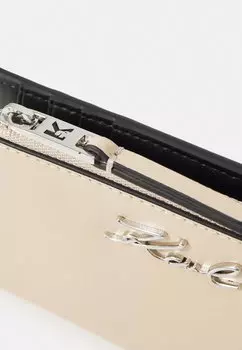 Кошелек SIGNATURE BIFOLD WALLET KARL LAGERFELD, бежевый