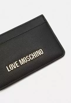 Кошелек SIGNATURE CARD HOLDER Love Moschino, черный