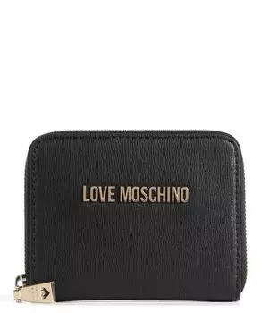 Кошелек Signature из искусственной кожи Love Moschino, черный