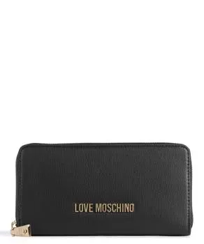Кошелек Signature из искусственной кожи Love Moschino, черный
