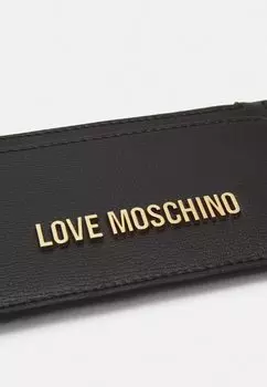 Кошелек SIGNATURE Love Moschino, черный