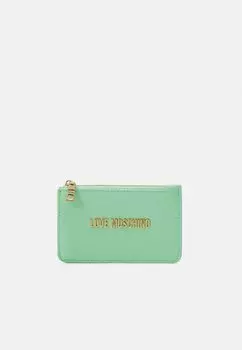 Кошелек SIGNATURE Love Moschino, светло-зеленый