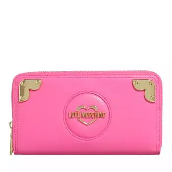 Кошелек slg heart corner Love Moschino, розовый