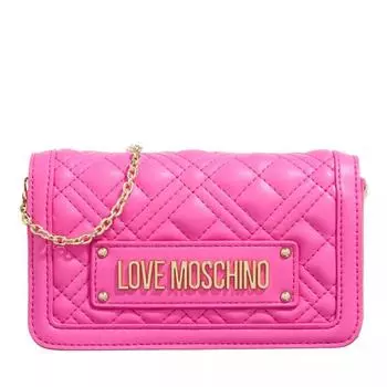 Кошелек slg quilted Love Moschino, розовый