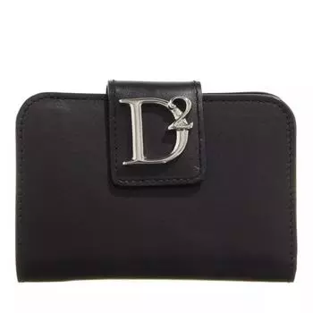 Кошелек small wallet vitello Dsquared2, черный