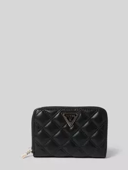Кошелек со стёгаными швами модель 'GIULLY' Guess, черный