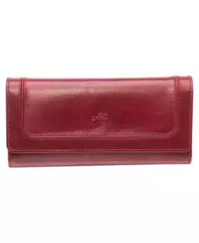 Кошелек South Beach RFID Secure Trifold Mancini, красный