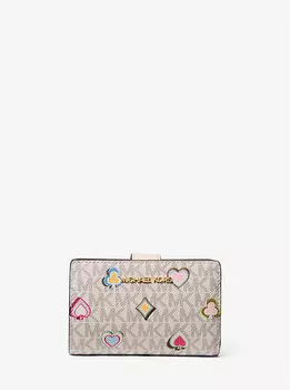 Кошелек среднего размера с фирменным логотипом Jet Set Michael Kors, мультиколор
