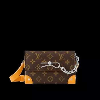 Кошелек Steamer Louis Vuitton, желтый