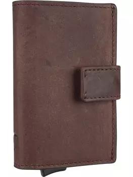 Кошелек Strellson Kartenetui Camden C Three E Cage SV8F, темно-коричневый