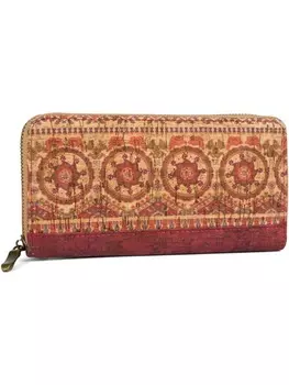 Кошелек styleBREAKER, цвет bordeaux/rot/beige