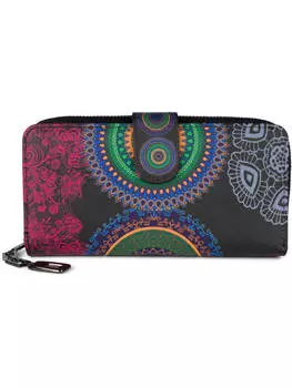 Кошелек styleBREAKER, цвет schwarz/himbeer/grn/blau/gelb