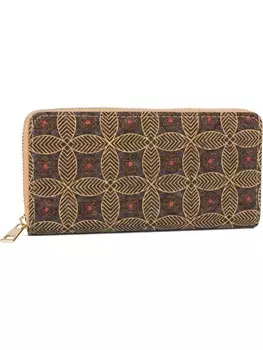 Кошелек styleBREAKER, цвет schwarz/rot/blau