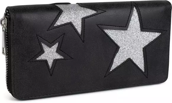 Кошелек styleBREAKER, цвет Schwarz/Stern Silber