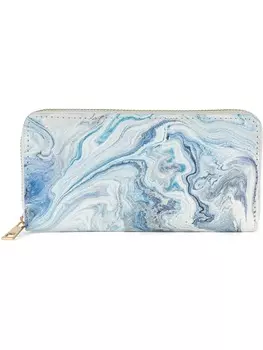 Кошелек styleBREAKER, цвет wei/blau/hellblau