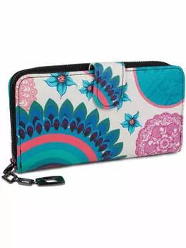 Кошелек styleBREAKER, цвет wei/trkis/blau