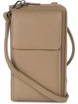 Кошелек styleBREAKER, серо-коричневый