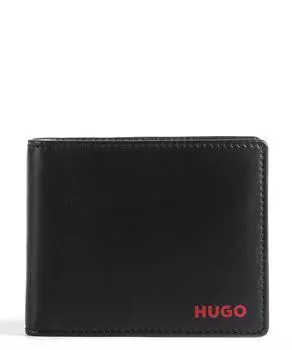 Кошелек Subway из овечьей кожи Hugo, черный