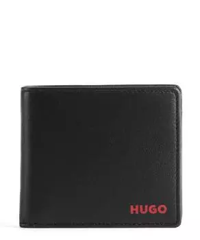 Кошелек Subway из овечьей кожи Hugo, черный