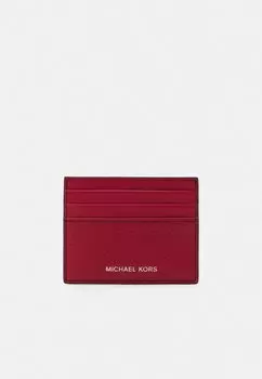 Кошелек Tall Card Case Unisex Michael Kors, цвет crimson