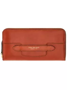 Кошелек The Bridge, цвет rust