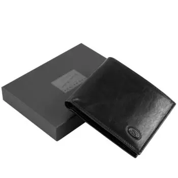 Кошелек The Bridge Story Uomo II Leder 11,5 см, цвет nero-nero