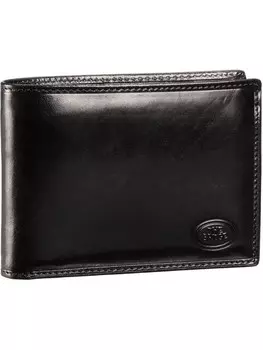 Кошелек The Bridge Wallet Story Uomo, черный