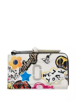 Кошелек The Sticker Utility Snapshot MARC JACOBS, белый