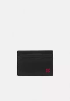 Кошелек TIBBY CARD CASE UNISEX HUGO, цвет black