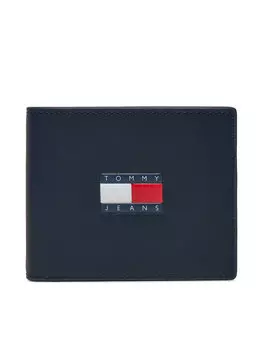Кошелек Tjm Archive Leather Cc Coin Tommy Jeans, темно-синий