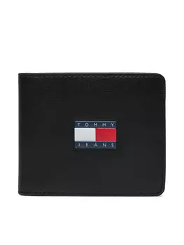 Кошелек Tjm Archive Leather Cc Wallet Tommy Jeans, черный