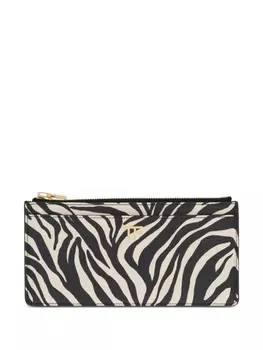 Кошелек TOM FORD с принтом зебры, серый