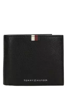 Кошелек TOMMY HILFIGER TH PREM LEA, черный