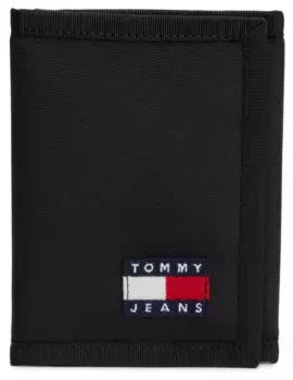 Кошелек Tommy Jeans "Мужские TJM ESSENTIAL D. NYLON TRIFOLD Wallets", черный