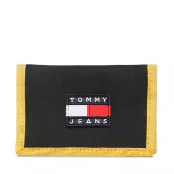 Кошелек Tommy Jeans TjmHeritage Trifold, черный