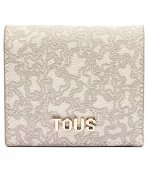 Кошелек Tous Kaos Mini Lines, бежевый