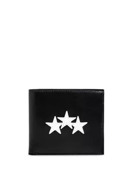 Кошелек «Три звезды» AMIRI, черный