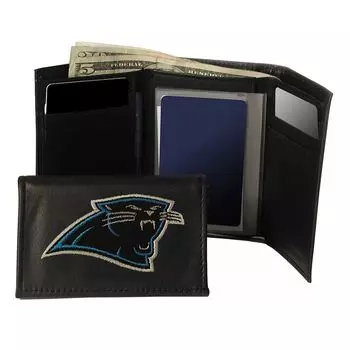 Кошелек тройного сложения Carolina Panthers