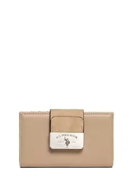 Кошелек U.S. POLO ASSN., бежевый