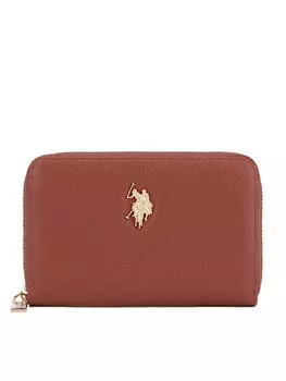 Кошелек U.S. Polo Assn., оранжевый