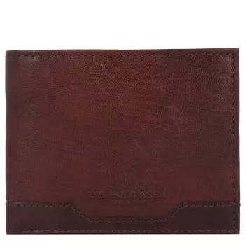 Кошелек U.S. POLO ASSN. RFID, коричневый
