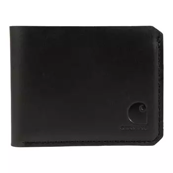 Кошелек Unisex Carhartt Craftsman Leather Bifold Wallet, черный