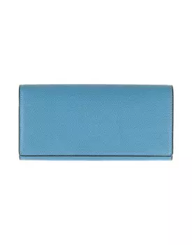 Кошелек Valextra, лазурный
