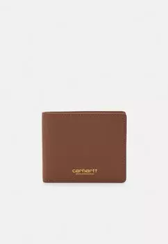 Кошелек Vegas Billfold Wallet Unisex Carhartt WIP, цвет cognac/gold-coloured
