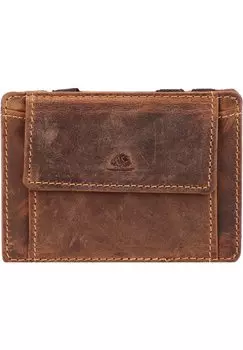Кошелек VINTAGE MAGIC RFID Greenburry, коричневый