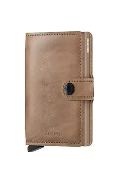 Кошелек VINTAGE Secrid, серо-коричневый