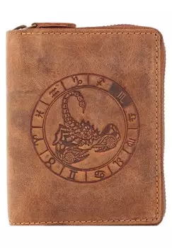 Кошелек VINTAGE STERNZEICHEN Greenburry, цвет brown