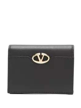 Кошелек VLogo Signature Valentino Garavani, черный